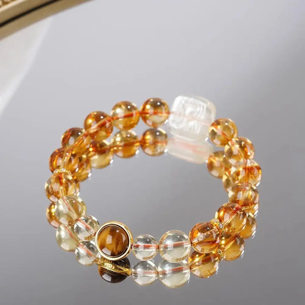 BWOOOH Topaz Zashi Lhamo Kindness Bracelet - BWOOOH - Topaz(Wrist Circumference: 14-16cm) - Bracelet
