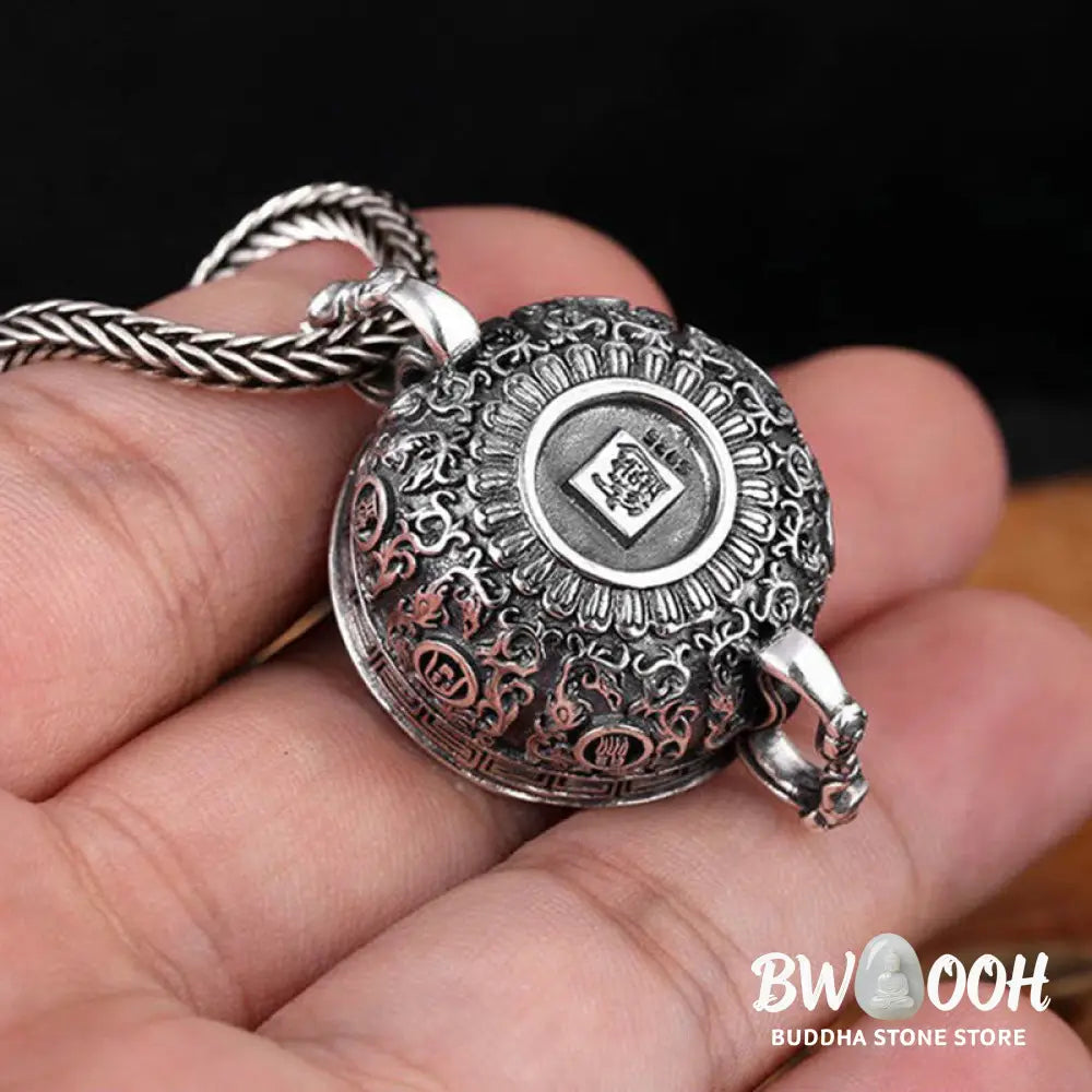 Buddha Stones Treasure Bowl Copper Coin Ingots Wealth Necklace Pendant - BWOOOH - Treasure Bowl - Necklaces &amp; Pendants