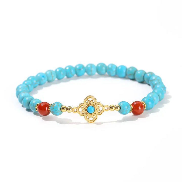 BWOOOH Turquoise Bead Protection Balance Bracelet - BWOOOH - Turquoise(Purification♥Protection) - Bracelet