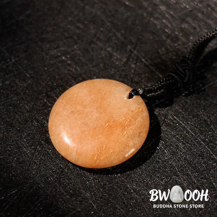 Buddha Stones Various Crystal Amethyst Tiger Eye Green Aventurine Yin Yang Spiritual Necklace Pendant - BWOOOH
