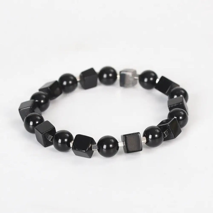 BWOOOH Various Crystals Black Obsidian Purification Bracelet - BWOOOH - Black Obsidian(Wrist Circumference: