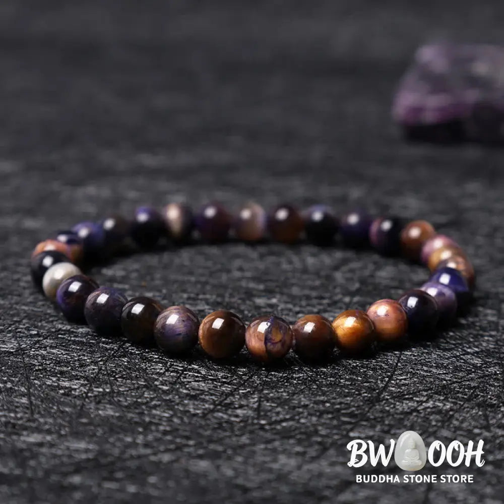 Buddha Stones Various Tiger Eye Confidence Bracelet - BWOOOH - Bracelet