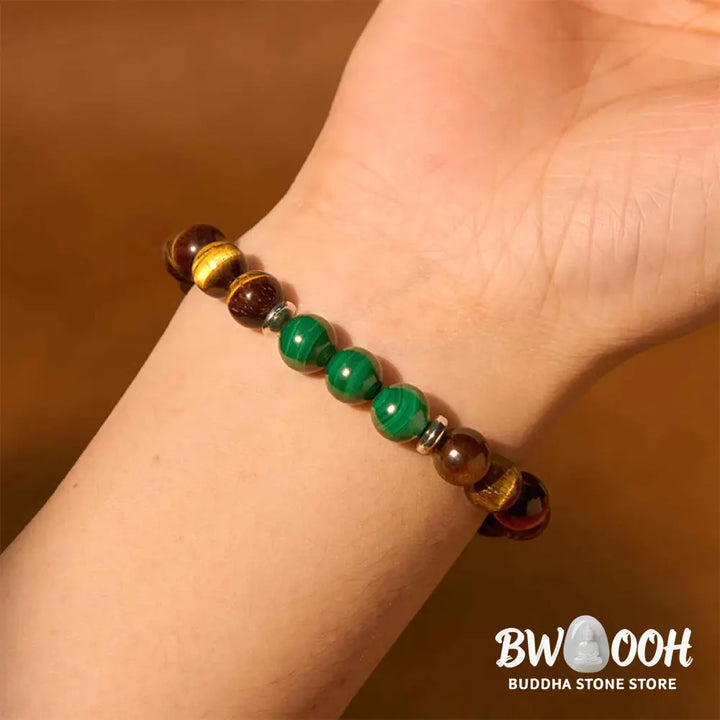 Buddha Stones Various Tiger Eye Confidence Bracelet - BWOOOH - Bracelet