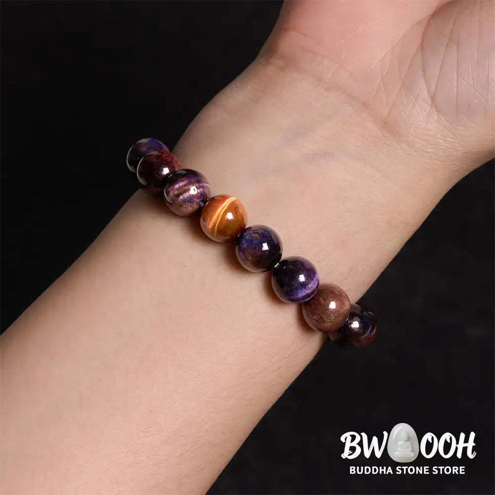 Buddha Stones Various Tiger Eye Confidence Bracelet - BWOOOH - Bracelet