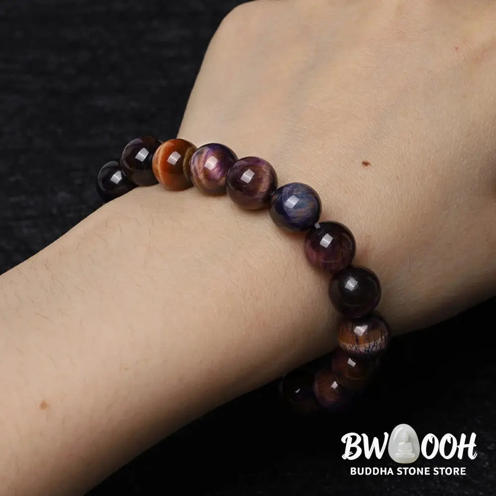 Buddha Stones Various Tiger Eye Confidence Bracelet - BWOOOH - Bracelet