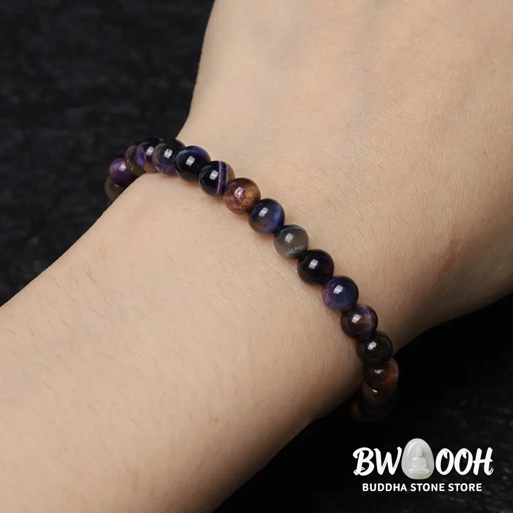 Buddha Stones Various Tiger Eye Confidence Bracelet - BWOOOH - Bracelet