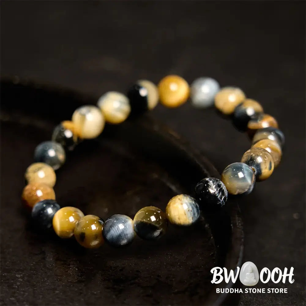 Buddha Stones Various Tiger Eye Confidence Bracelet - BWOOOH - Bracelet