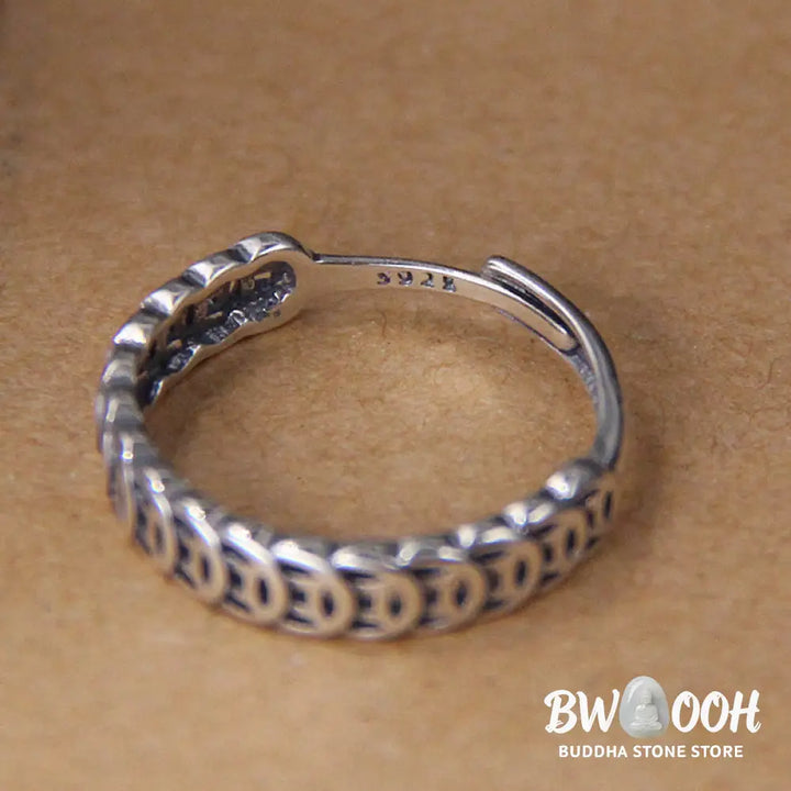 Buddha Stones Vintage Copper Coin Design Luck Adjustable Ring - BWOOOH - Ring