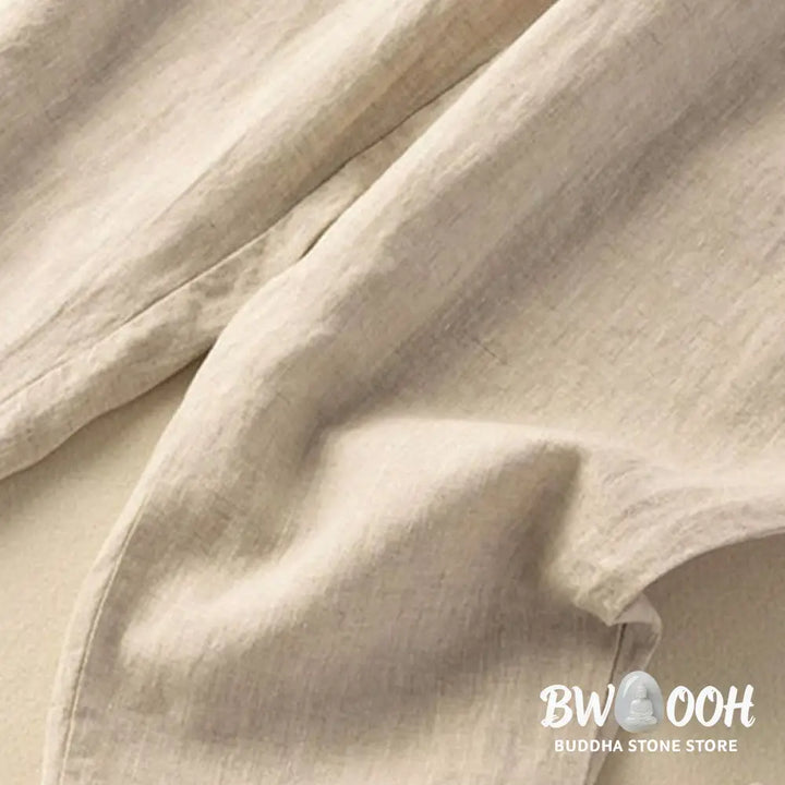 BWOOOH printed harem pants - Vintage Embroidery Elastic Waist Capri H