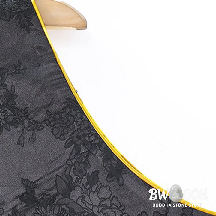 Buddha Stones Vintage Embroidery Plum Blossom Pattern Double-Sided Wear Vest - Waistcoat