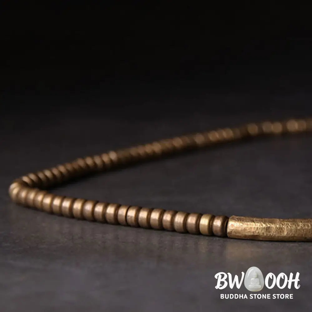 Buddha Stones Vintage Lava Rock Copper Beads Multi-layered Wrap Bracelet - BWOOOH - Bracelet