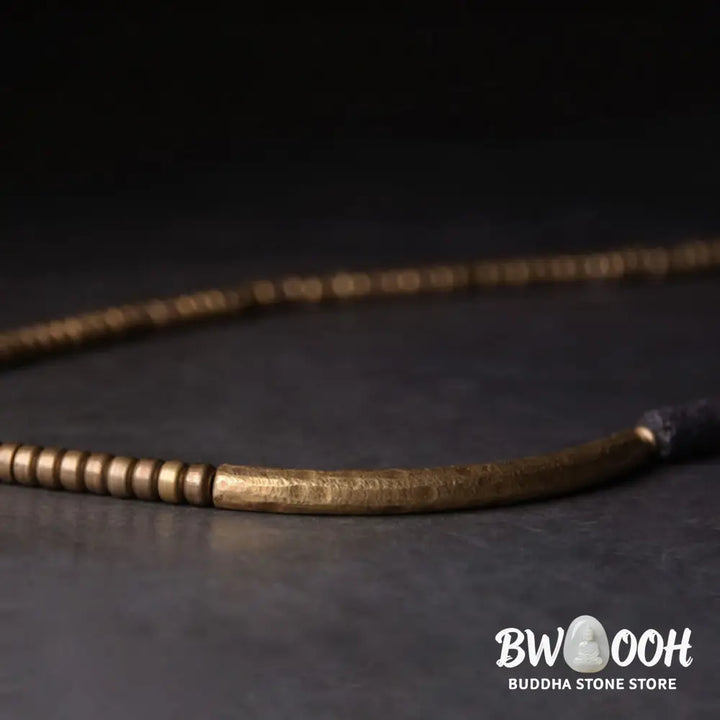 Buddha Stones Vintage Lava Rock Copper Beads Multi-layered Wrap Bracelet - BWOOOH - Bracelet