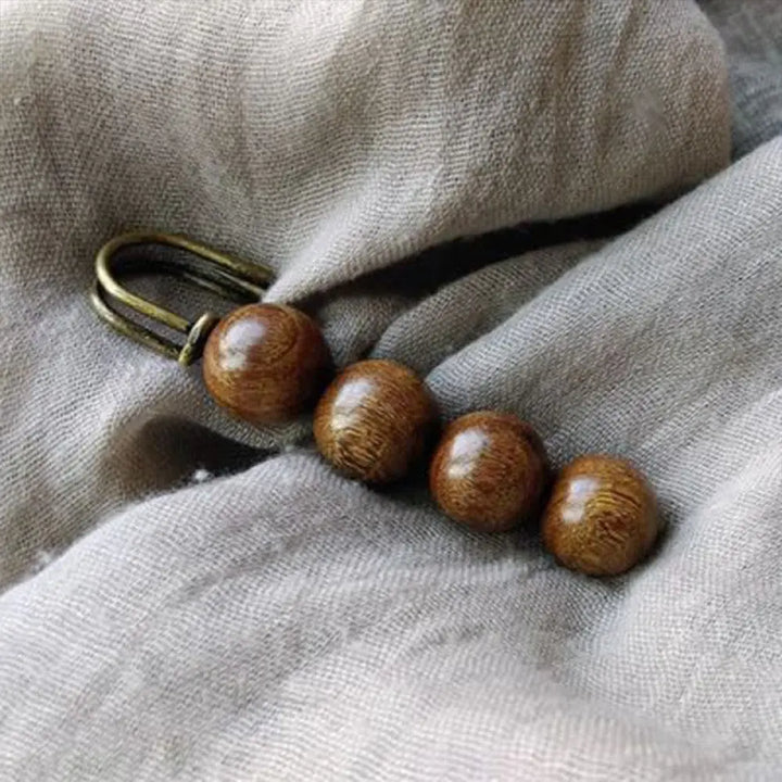 BWOOOH Vintage Sandalwood Agathis Alba Ebony Wood Peltogy
