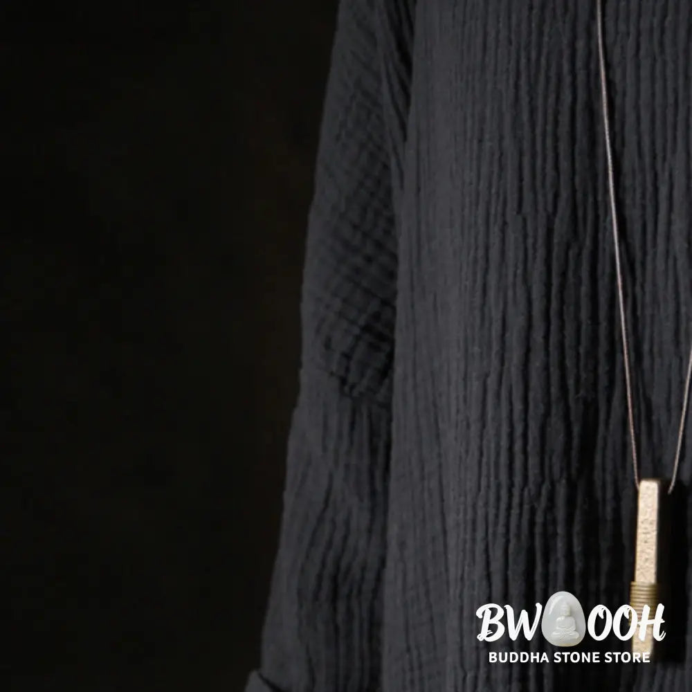 Buddha Stones Vintage Textured Design Brass Copper Wealth Necklace Pendant - BWOOOH - Copper(Wealth♥Luck) - Necklaces &amp;