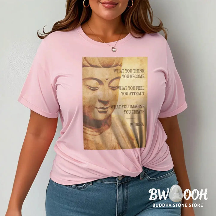 Buddha Stones What You Think You Become Tee T-shirt - T-Shirts