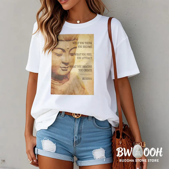 Buddha Stones What You Think You Become Tee T-shirt - T-Shirts