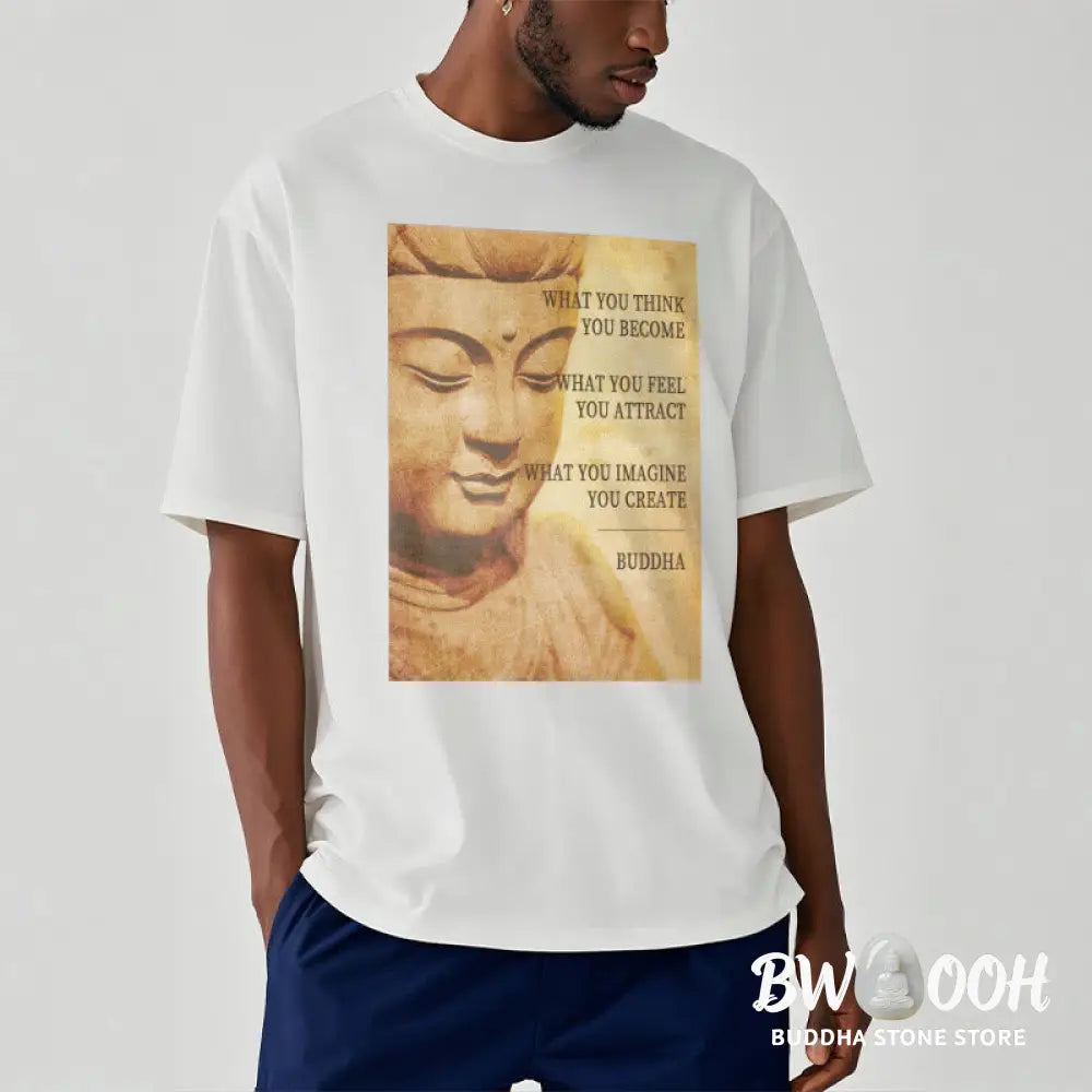 Buddha Stones What You Think You Become Tee T-shirt - T-Shirts