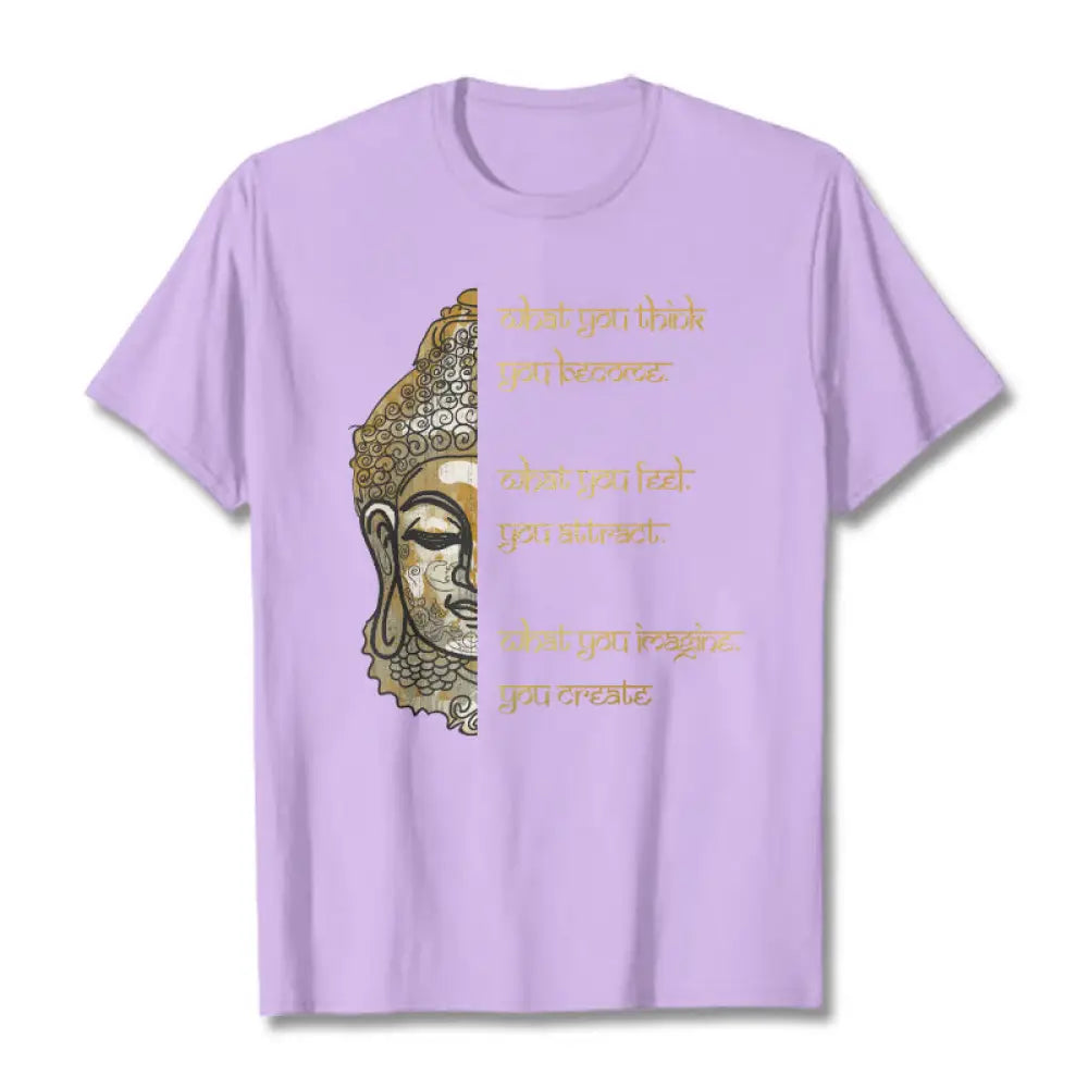 Buddha Stones What You Think Tee T-shirt - Plum / S - T-Shirts