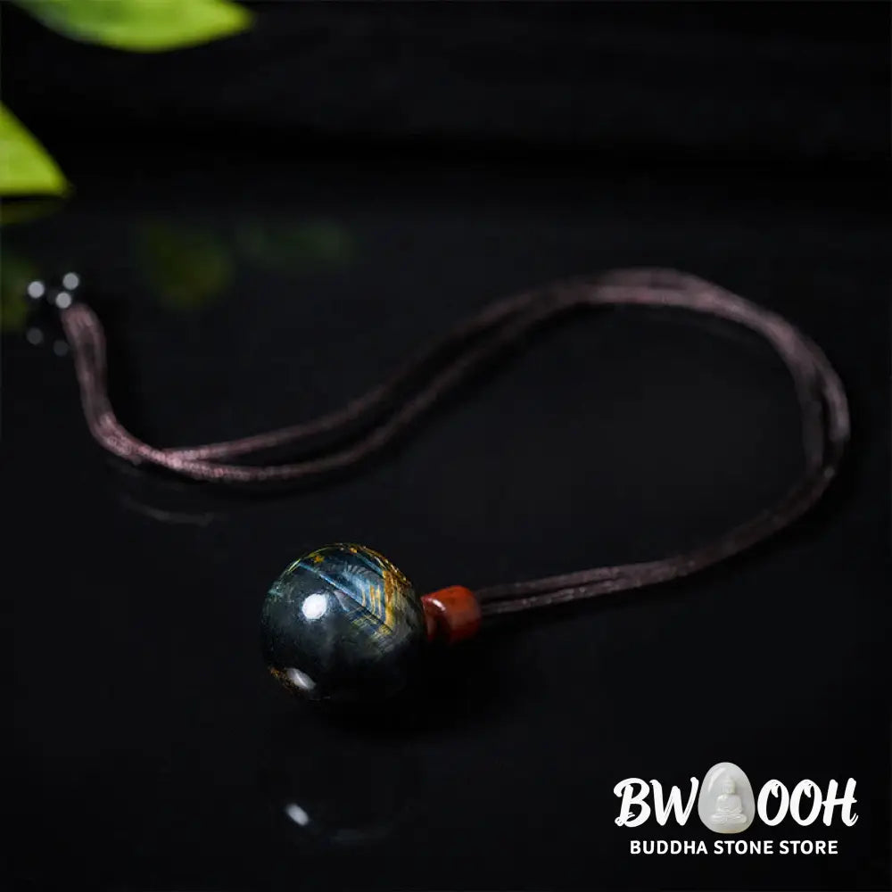 Buddha Stones White Crystal Pink Crystal Tiger Eye Smoky Quartz Protection Necklace Pendant - BWOOOH - Necklaces &amp;