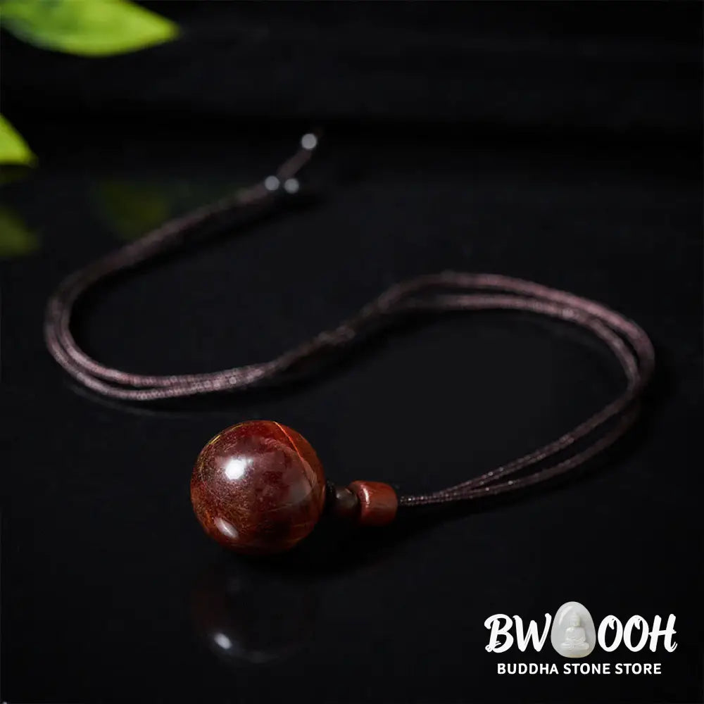 Buddha Stones White Crystal Pink Crystal Tiger Eye Smoky Quartz Protection Necklace Pendant - BWOOOH - Necklaces &amp;