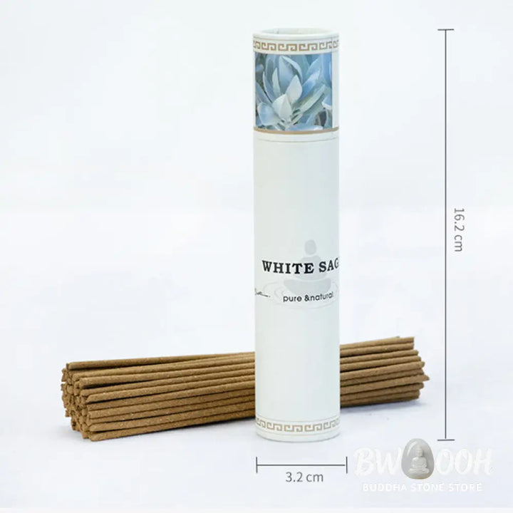 BWOOOH White Sage Incense Purify Healing Meditation California Sage Incense Sticks - About 60Pcs