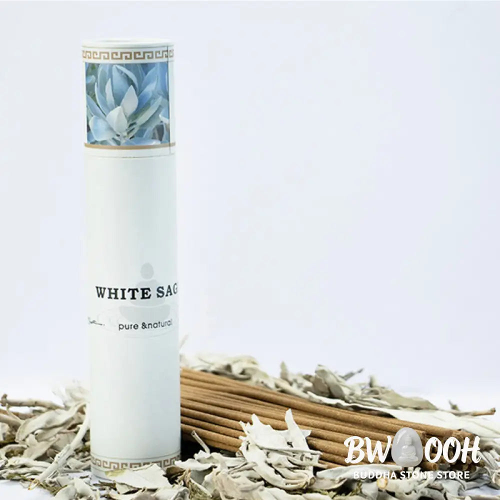 BWOOOH White Sage Incense Purify Healing Meditation California Sage Incense Sticks - About 60Pcs