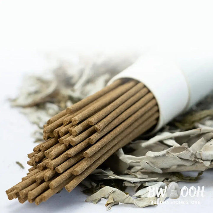 BWOOOH White Sage Incense Purify Healing Meditation California Sage Incense Sticks - About 60Pcs