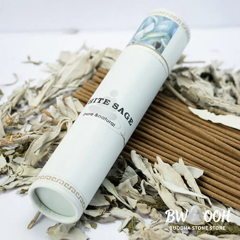 BWOOOH White Sage Incense Purify Healing Meditation California Sage Incense Sticks - About 60Pcs