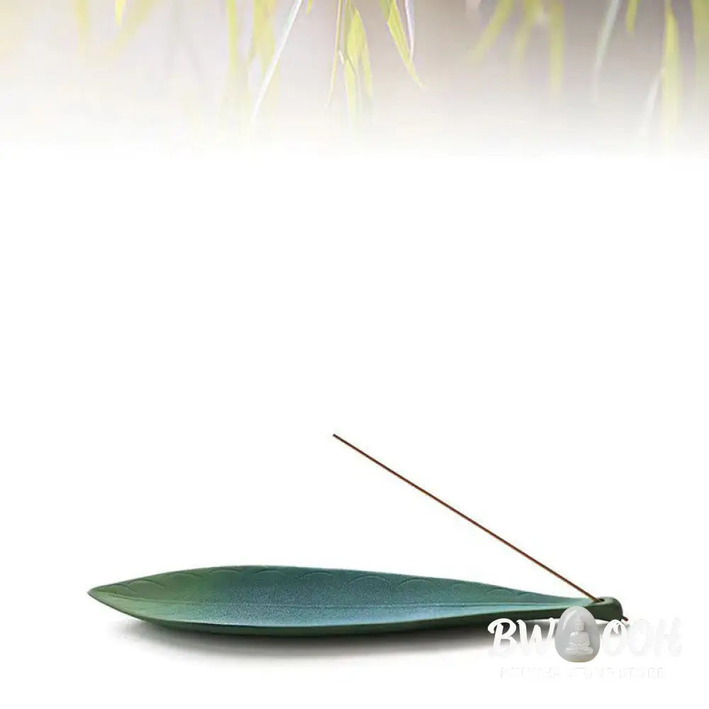 BWOOOH ceramic incense burner - Willow Leaf Healing Ceramic Stick I