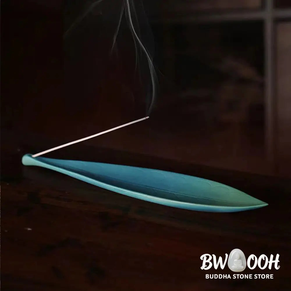 BWOOOH ceramic incense burner - Willow Leaf Healing Ceramic Stick I