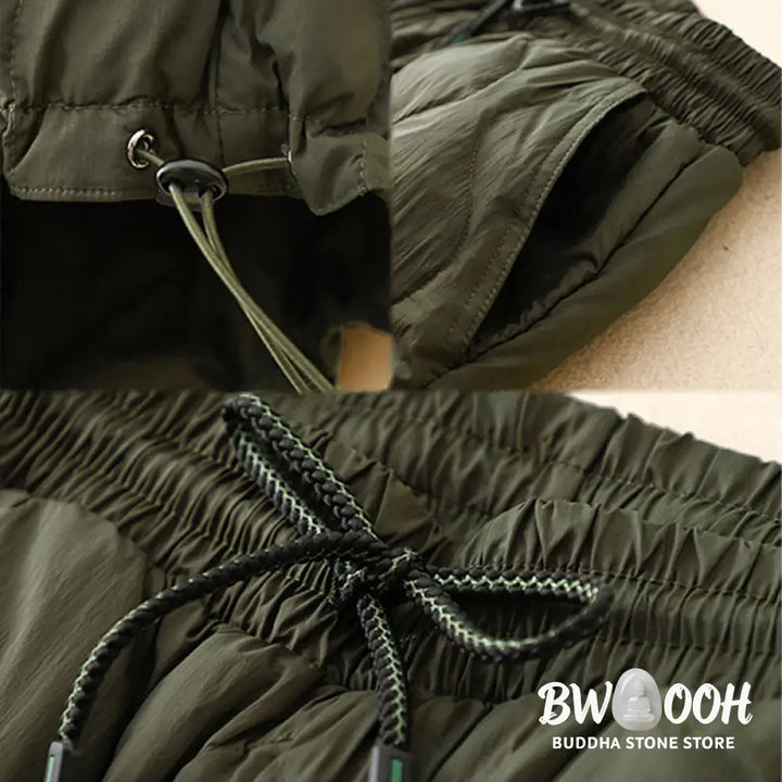 Buddha Stones Winter Curved Lines Warm Women’s Ankle-length Pants With Pockets - Women¡®s Pants