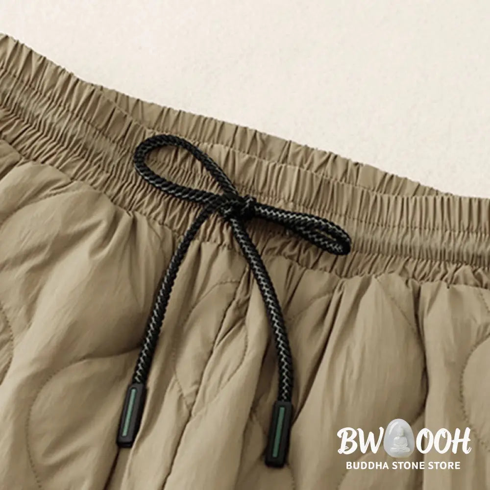 Buddha Stones Winter Curved Lines Warm Women’s Ankle-length Pants With Pockets - Women¡®s Pants