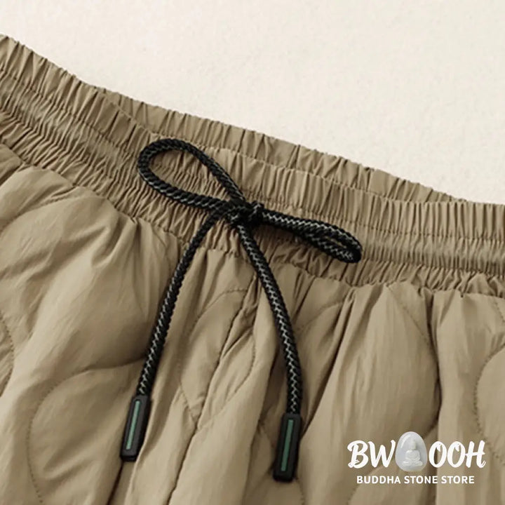 Buddha Stones Winter Curved Lines Warm Women’s Ankle-length Pants With Pockets - Women¡®s Pants