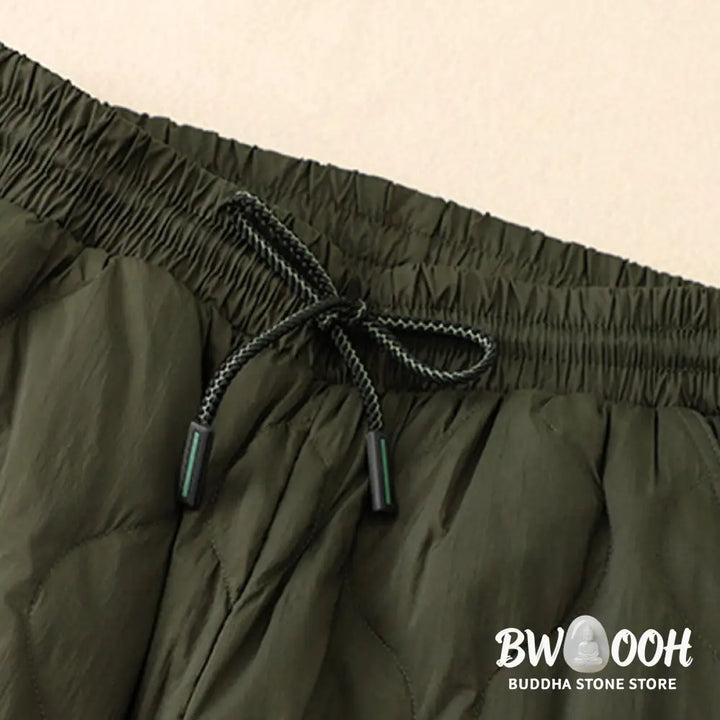 Buddha Stones Winter Curved Lines Warm Women’s Ankle-length Pants With Pockets - Women¡®s Pants