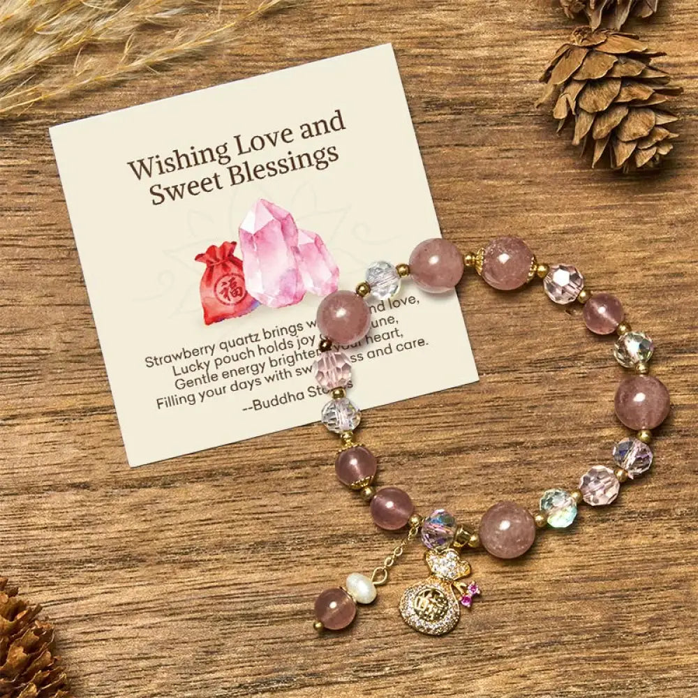 BWOOOH "Wishing Love and Sweet Blessings"Strawberry Quart