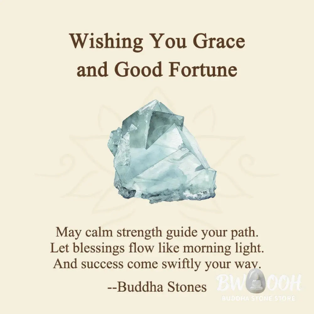 Buddha Stones ’Wishing You Grace and Good Fortune’ Jade Horse Necklace Includes Gift Message Card - BWOOOH - Necklaces