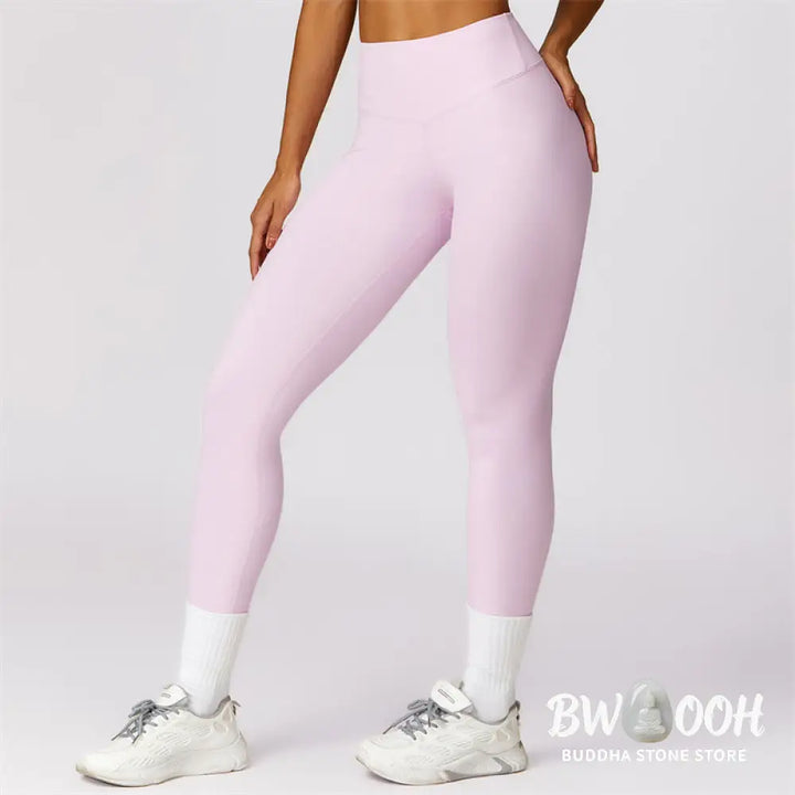 BWOOOH printed yoga leggings - Women Short Sleeve T-Shirt Top High Wais