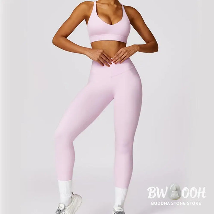 BWOOOH printed yoga leggings - Women Short Sleeve T-Shirt Top High Wais