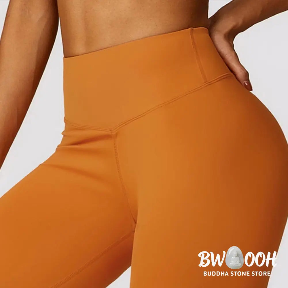 BWOOOH printed yoga leggings - Women Short Sleeve T-Shirt Top High Wais