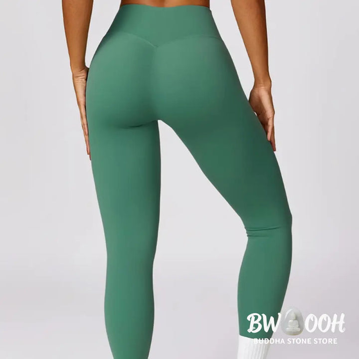 BWOOOH printed yoga leggings - Women Short Sleeve T-Shirt Top High Wais