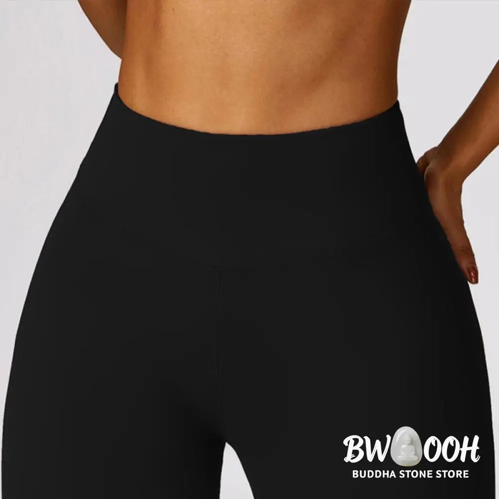 BWOOOH printed yoga leggings - Women Short Sleeve T-Shirt Top High Wais