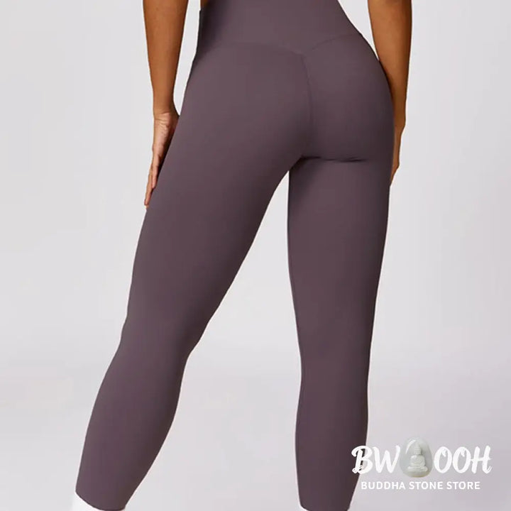 BWOOOH printed yoga leggings - Women Short Sleeve T-Shirt Top High Wais