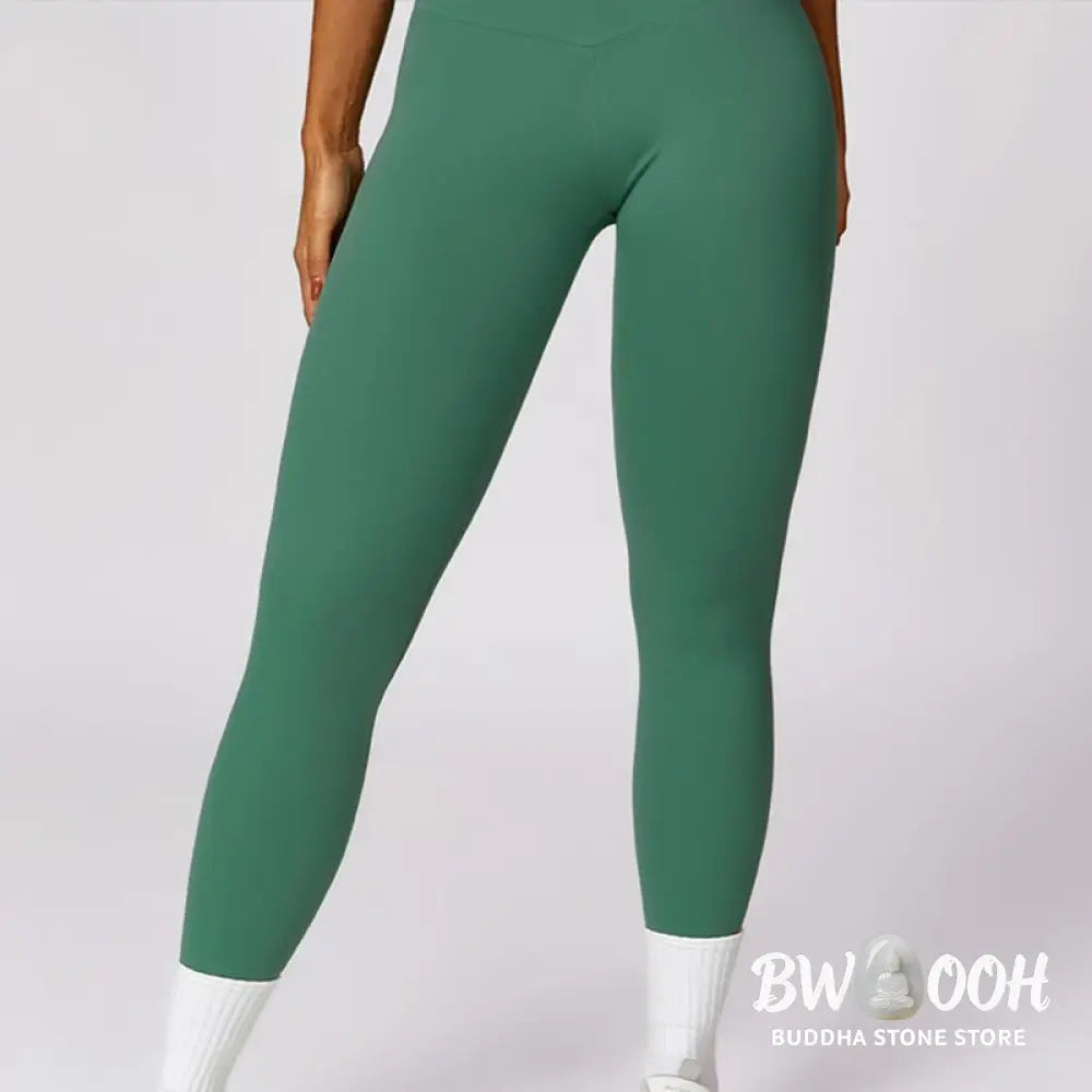 BWOOOH printed yoga leggings - Women Short Sleeve T-Shirt Top High Wais