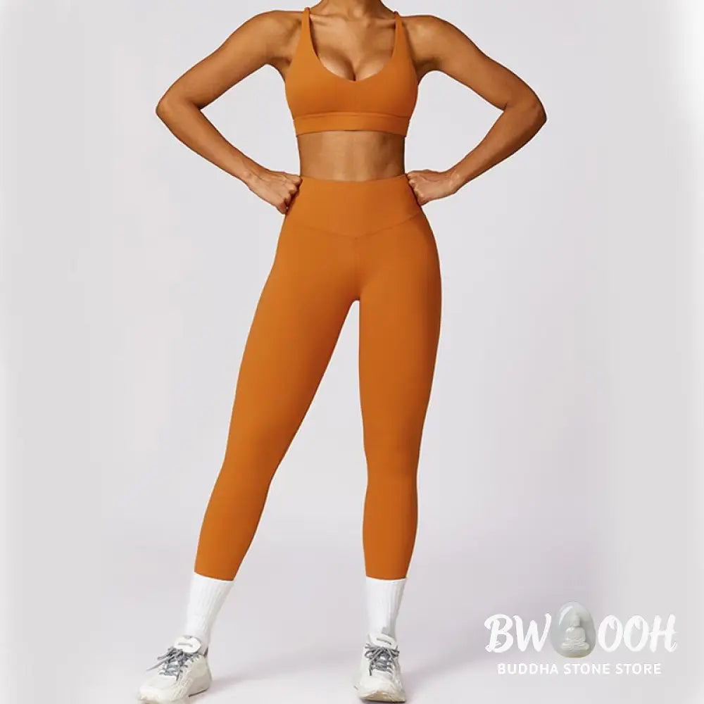 BWOOOH printed yoga leggings - Women Short Sleeve T-Shirt Top High Wais