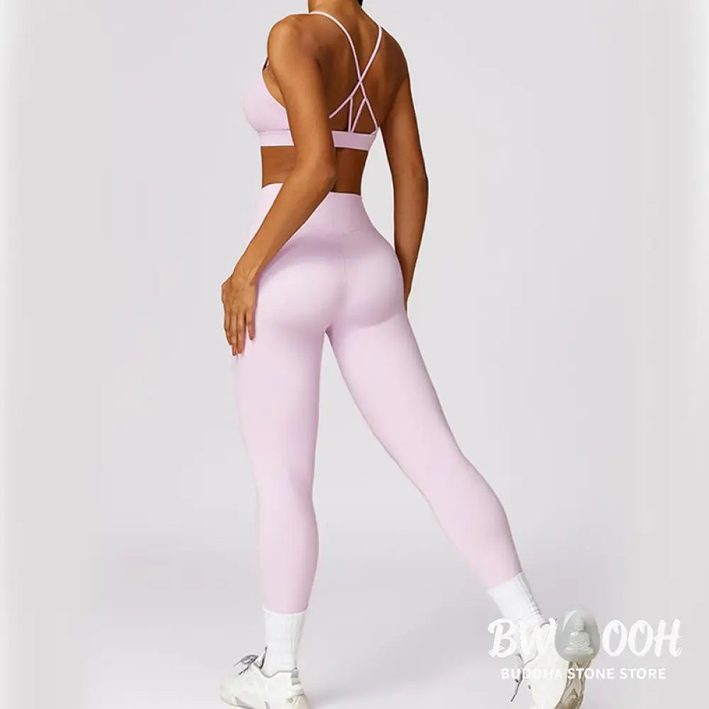 BWOOOH printed yoga leggings - Women Short Sleeve T-Shirt Top High Wais