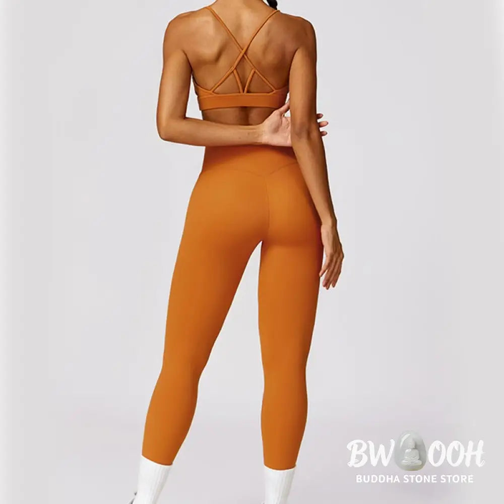 BWOOOH printed yoga leggings - Women Short Sleeve T-Shirt Top High Wais