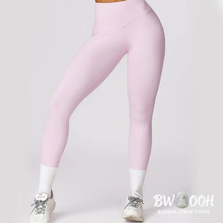 BWOOOH printed yoga leggings - Women Short Sleeve T-Shirt Top High Wais