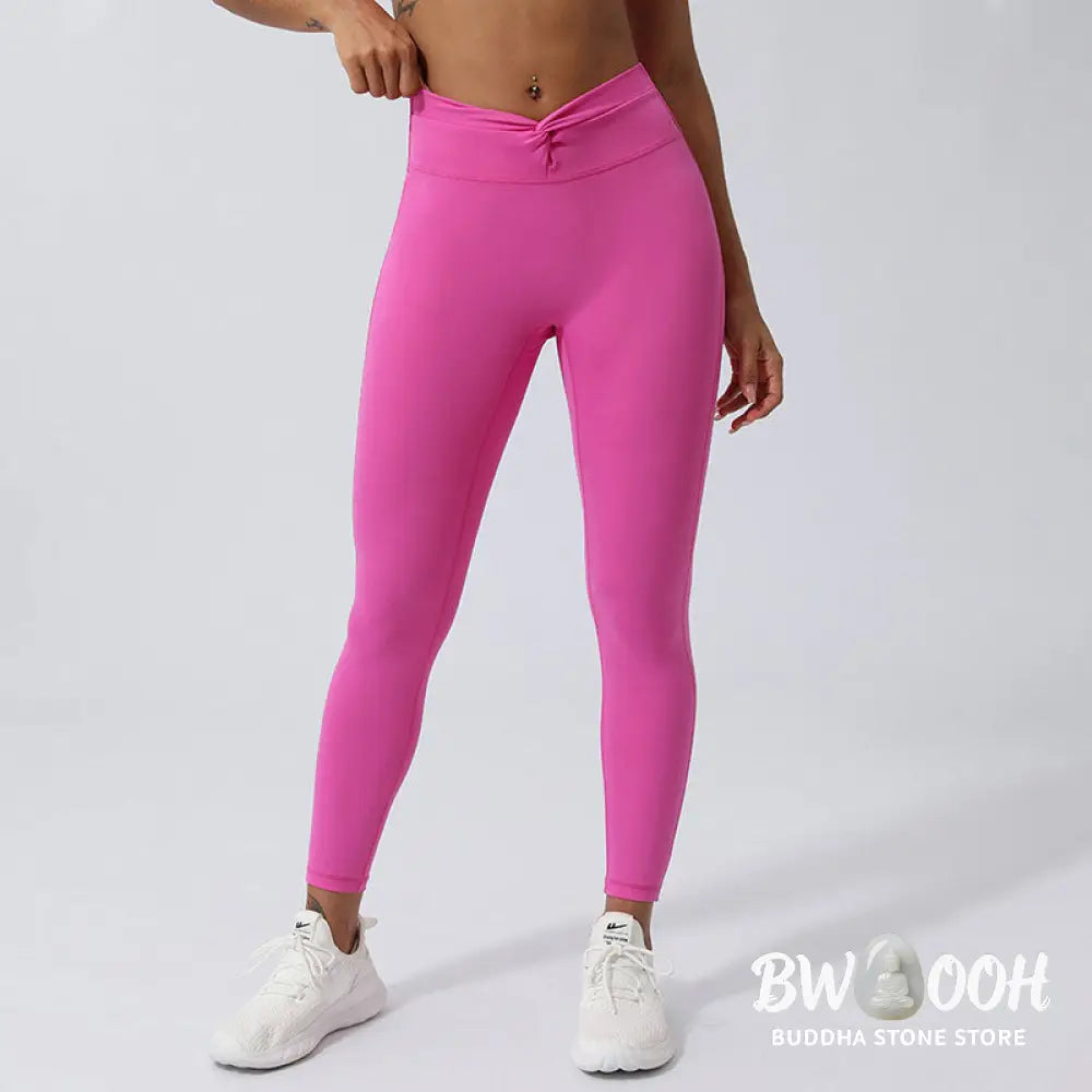BWOOOH lotus print yoga leggings - Women Workout Long Sleeve Crisscross Bac