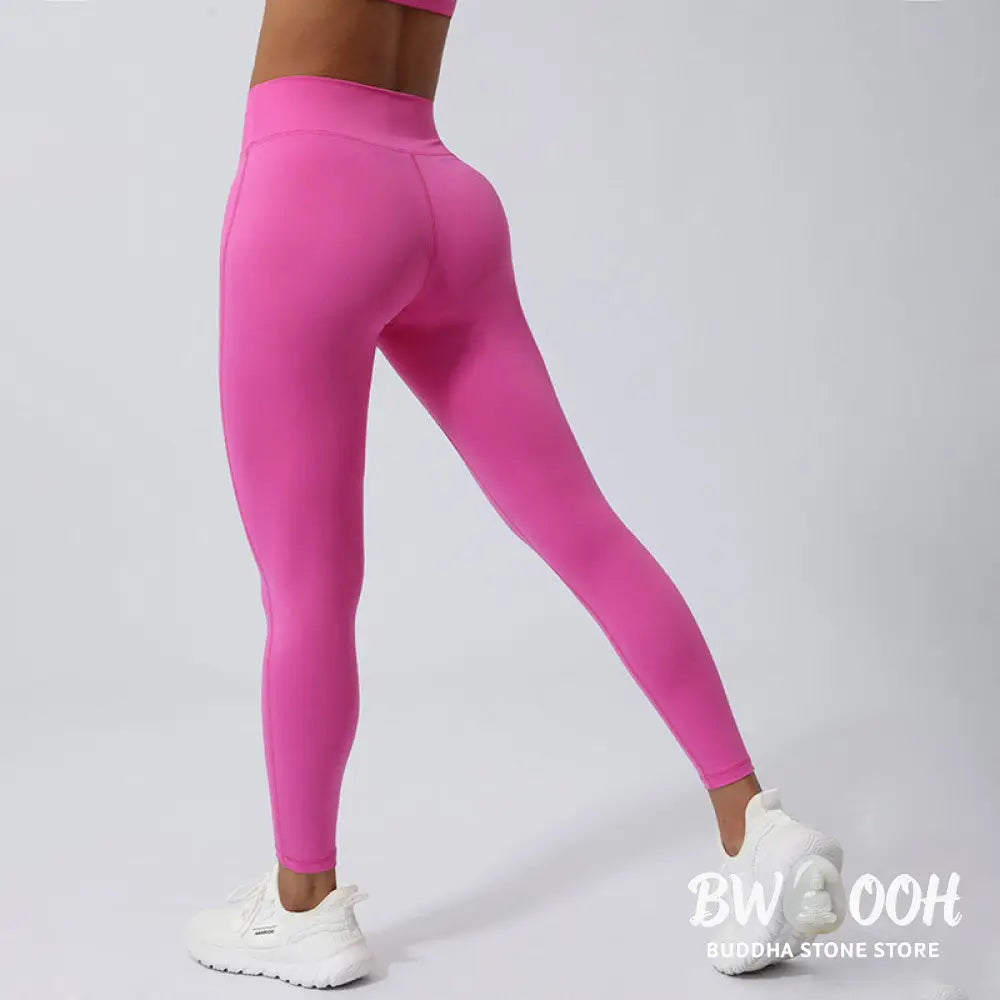 BWOOOH lotus print yoga leggings - Women Workout Long Sleeve Crisscross Bac