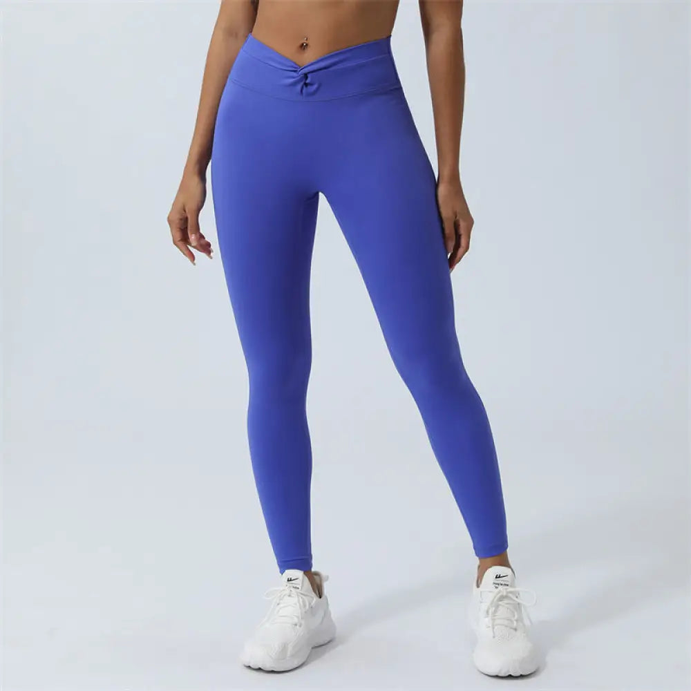 BWOOOH lotus print yoga leggings - Women Workout Long Sleeve Crisscross Bac
